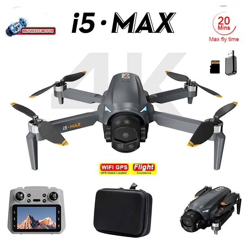 Drone Gimbal 2 Axis - i5 MAX Drone Professional 4K HD