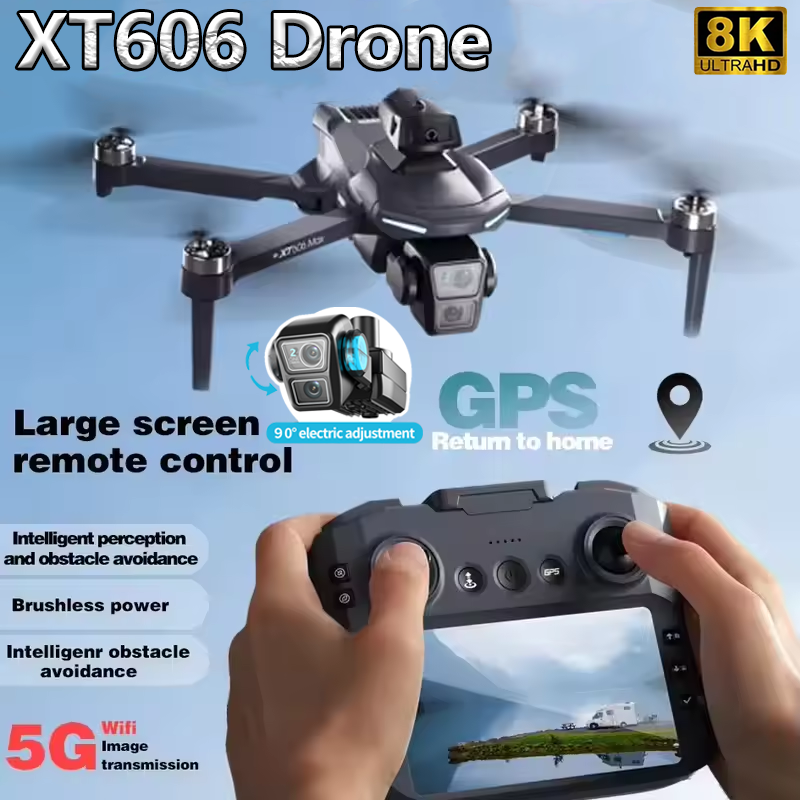 Drone Gimbal Mount - XT606 MAX GPS NEW Drone 8k