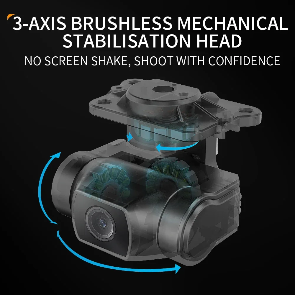 SG906 MAX3 GPS Drone Professio - Drone Gimbal Mount reseña y precio