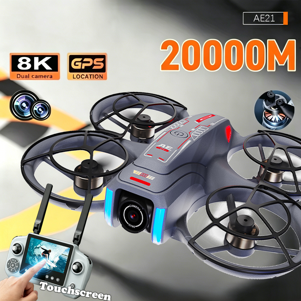 Upgrade AE21 Aerial Drone 8K H - Drone Gimbal 2 Axis reseña y precio