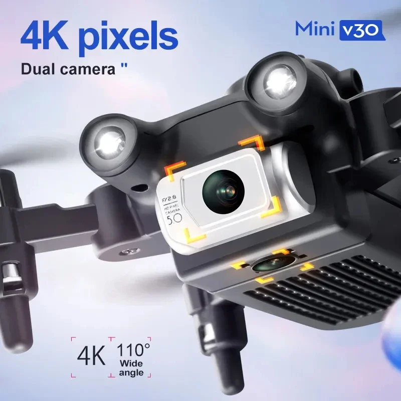 V30 Mini Drone 4DRC with Camer - Drone Gimbal 3 Axis reseña y precio