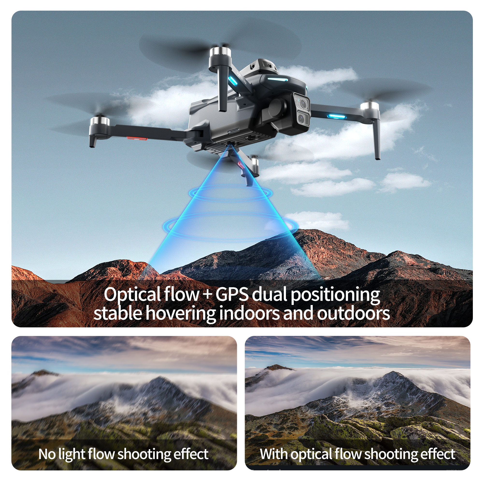 XT606 MAX GPS NEW Drone 8k Pro - Drone Gimbal Mount reseña y precio