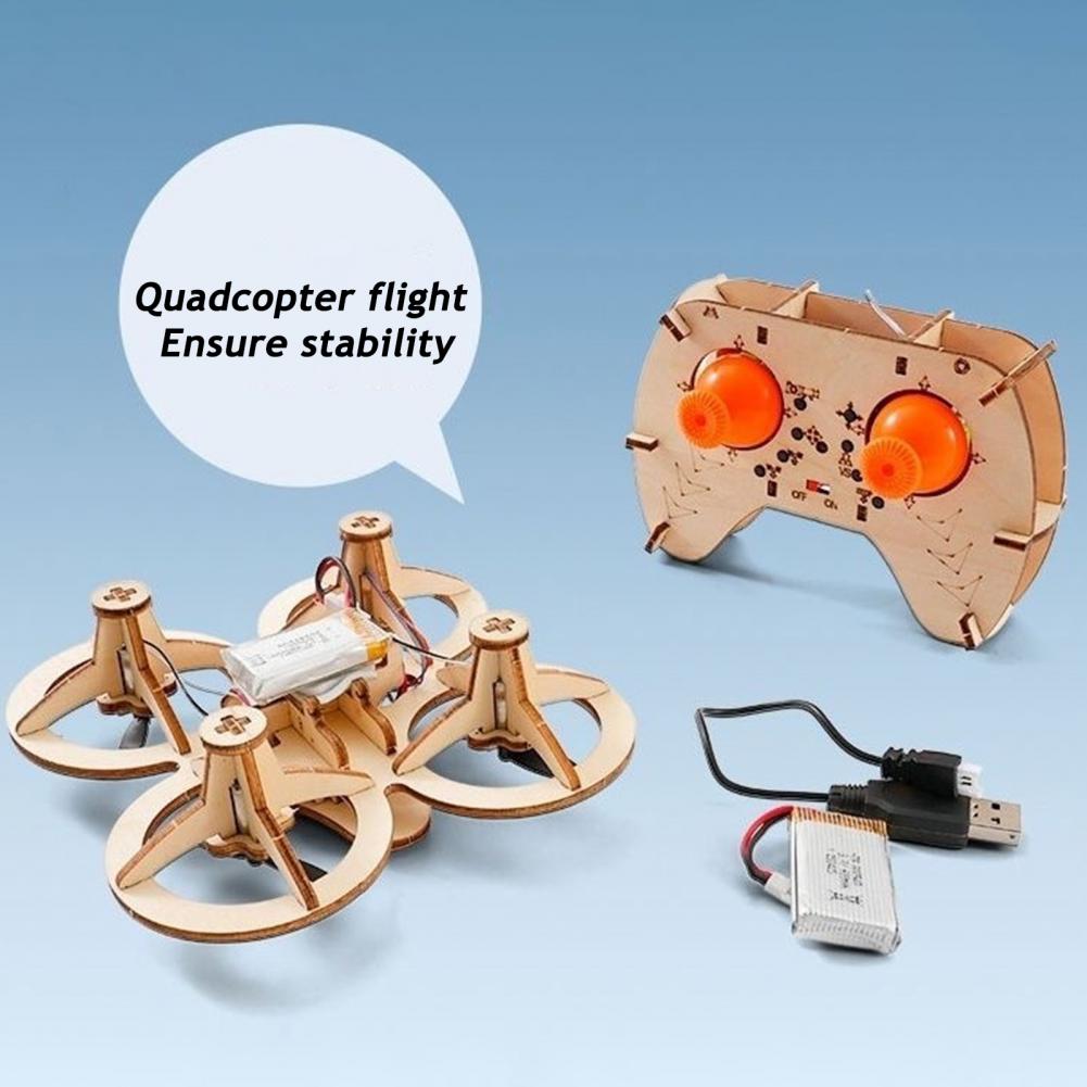 Rc Drone Toy Wooden Drone Puzz - Drone Gimbal 2 Axis reseña y precio
