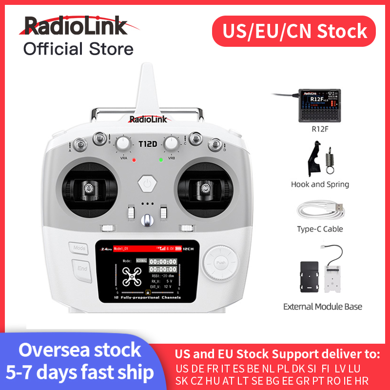 Radiolink T12D ELRS 12 Channel - Drone Gimbal Controller reseña y precio
