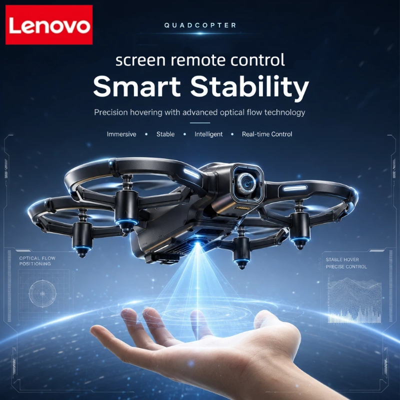 Lenovo Drone 8K Aerial HD Inte - Drone Gimbal 2 Axis reseña y precio