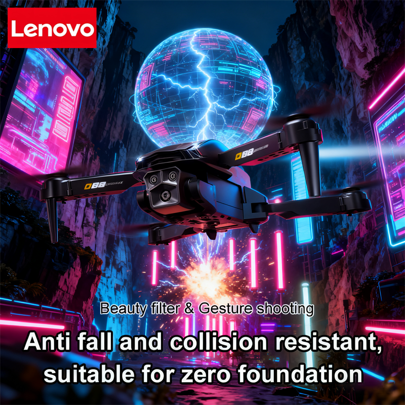 Lenovo D88 Drone 8K Aerial HD  - Drone Gimbal 2 Axis reseña y precio