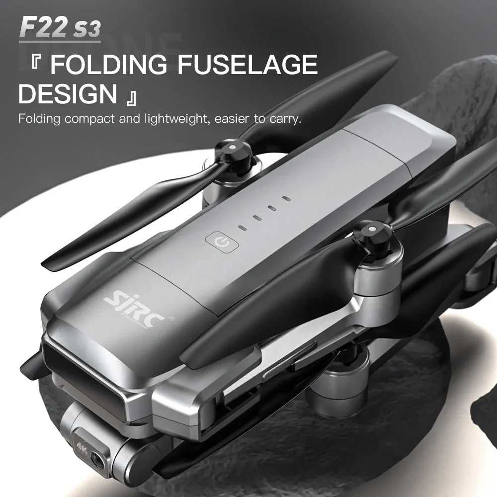 SJRC F22 S3 pro Foldable RC Qu - Drone Gimbal 3 Axis reseña y precio