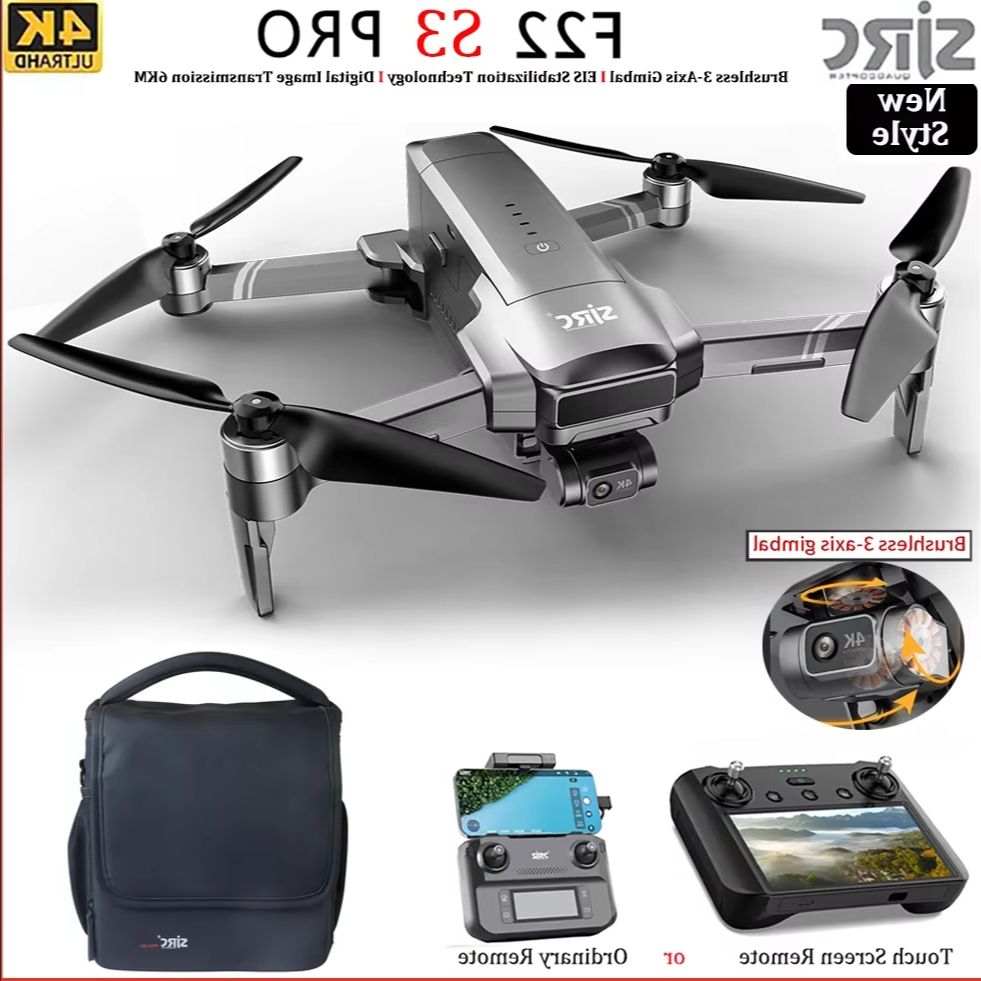 SJRC F22 S3 pro Foldable RC Qu - Drone Gimbal 3 Axis reseña y precio