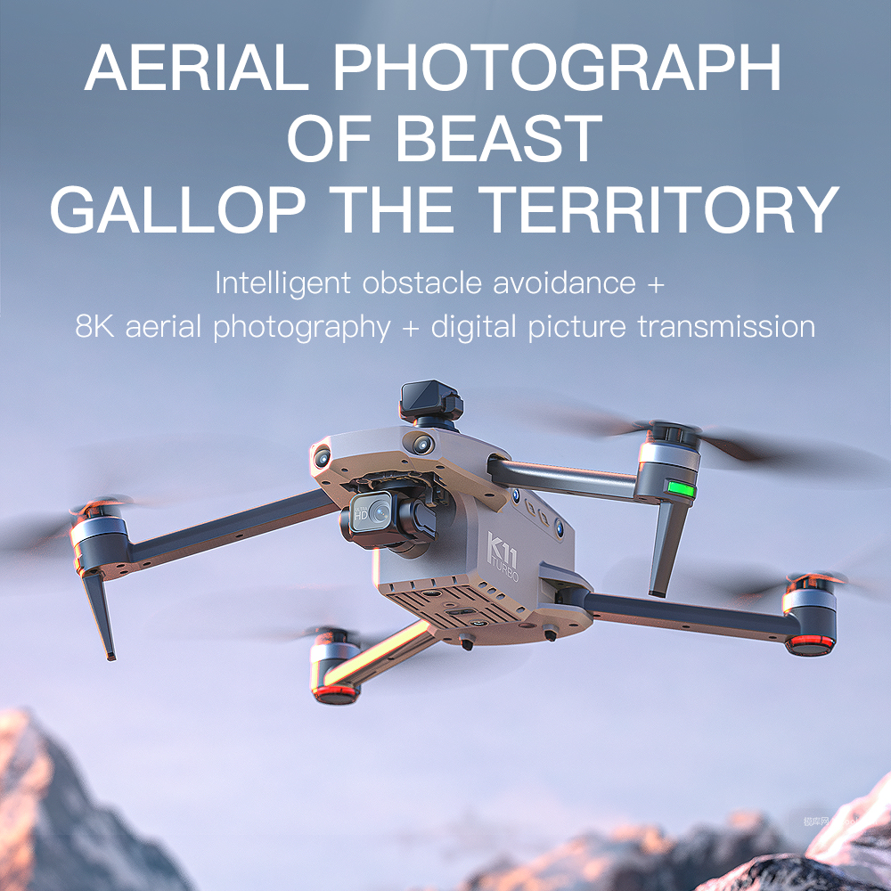 K11 Tubro Dual Camera GPS Dron - Drone Gimbal 2 Axis reseña y precio
