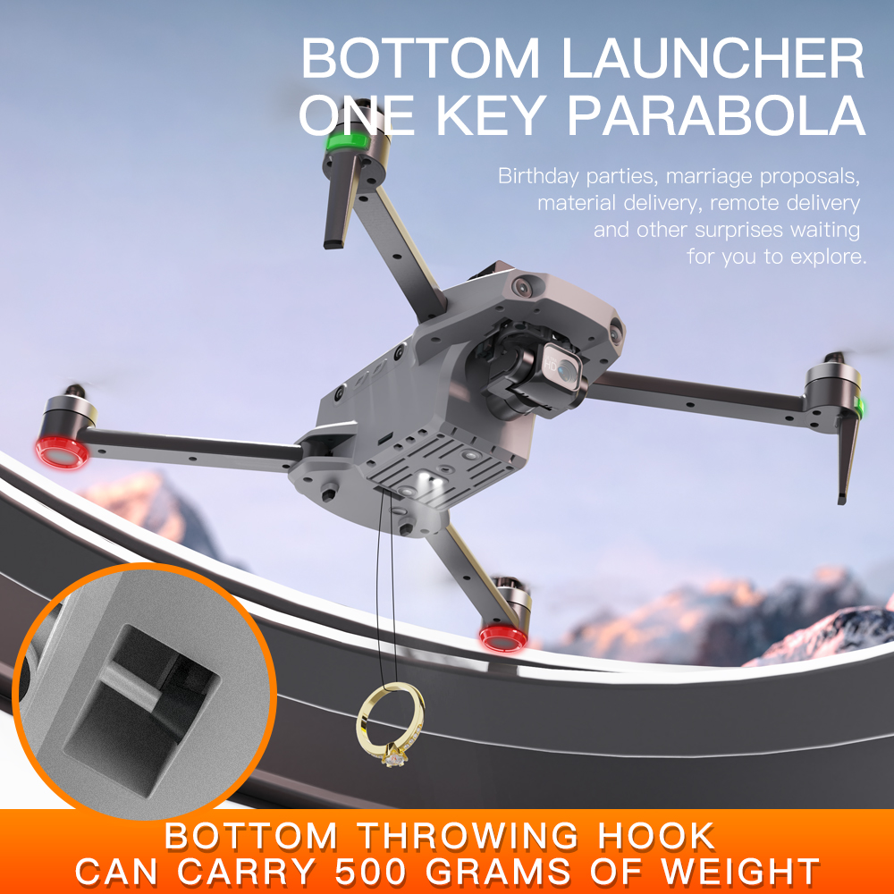 K11 Tubro Dual Camera GPS Dron - Drone Gimbal 2 Axis reseña y precio