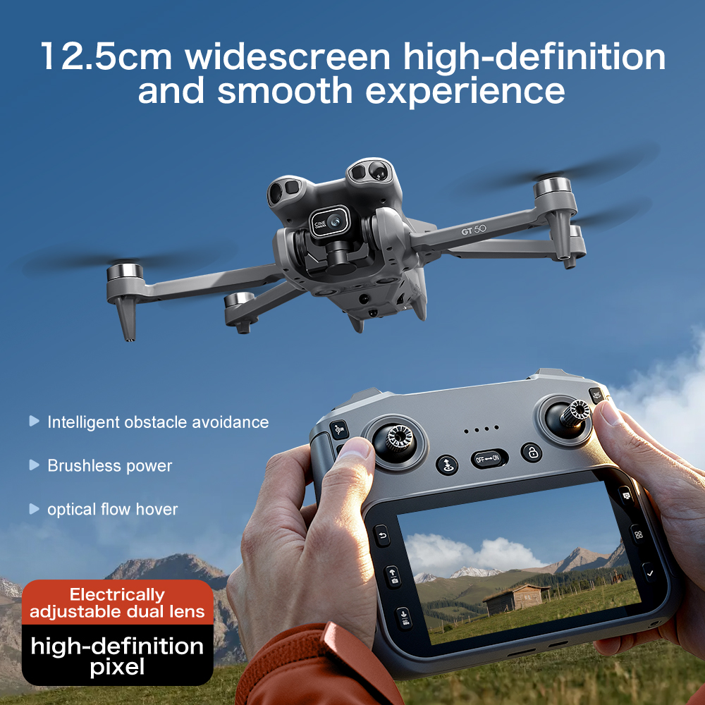 GT50 Obstacle Avoidance Drone  - Drone Gimbal 3 Axis reseña y precio