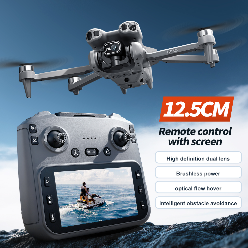 GT50 Obstacle Avoidance Drone  - Drone Gimbal 3 Axis reseña y precio