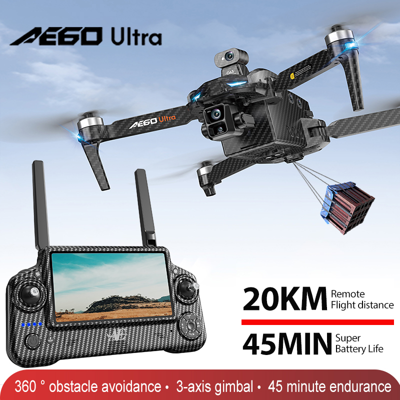 AE60 GPS Drone Professional 8K - Drone Gimbal Brushless reseña y precio