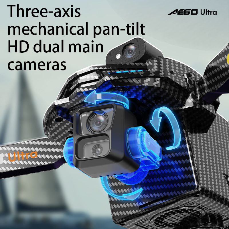 AE60 GPS Drone Professional 8K - Drone Gimbal Brushless reseña y precio