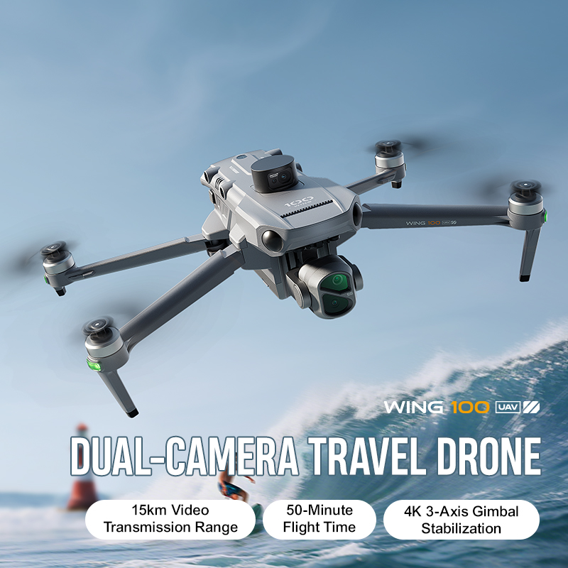 2026 Wing 100 GPS Drone 3-axis - Drone Gimbal 3 Axis reseña y precio