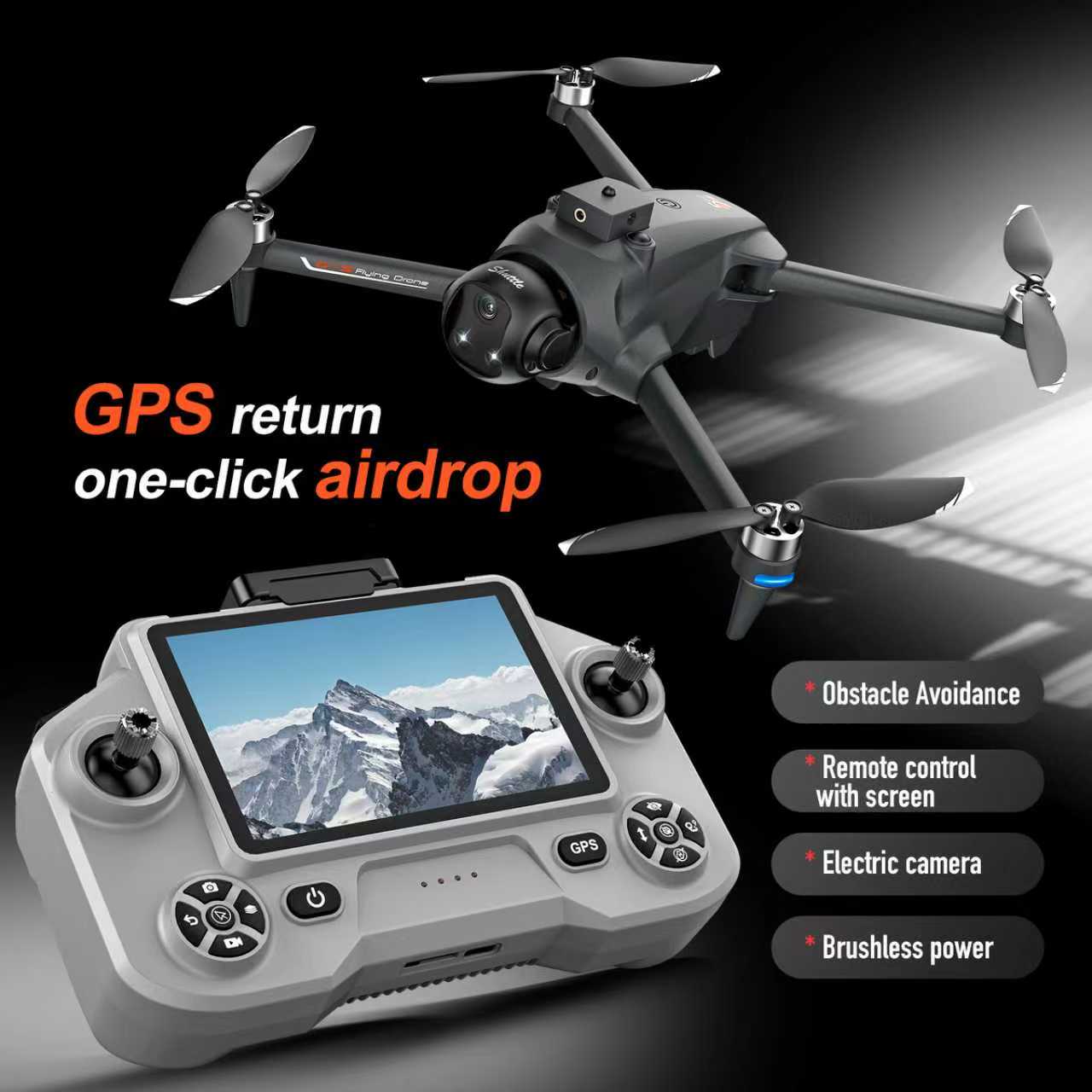 YL059 FPV GPS Quadcopter Drone - Drone Gimbal 2 Axis reseña y precio