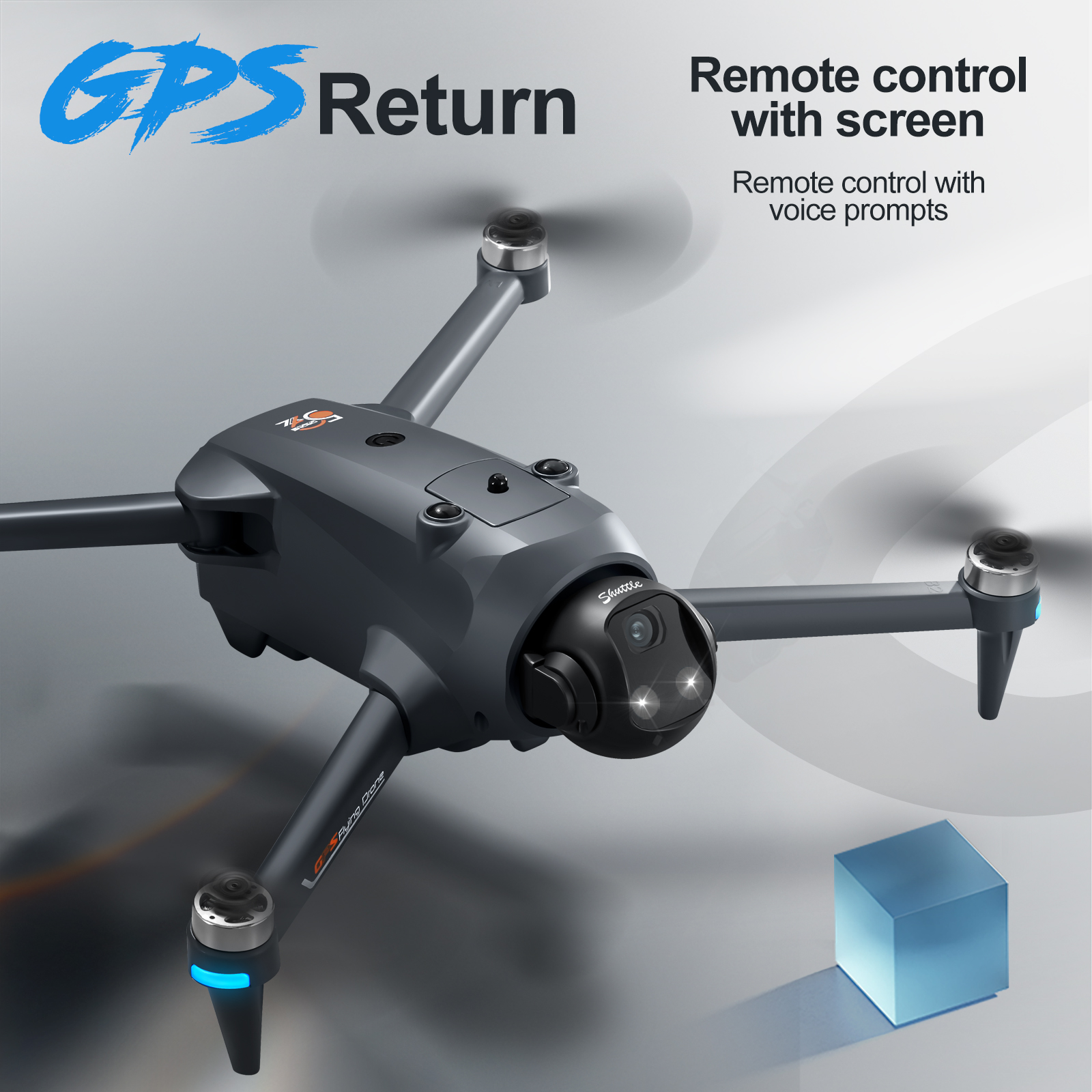 YL059 FPV GPS Quadcopter Drone - Drone Gimbal 2 Axis reseña y precio