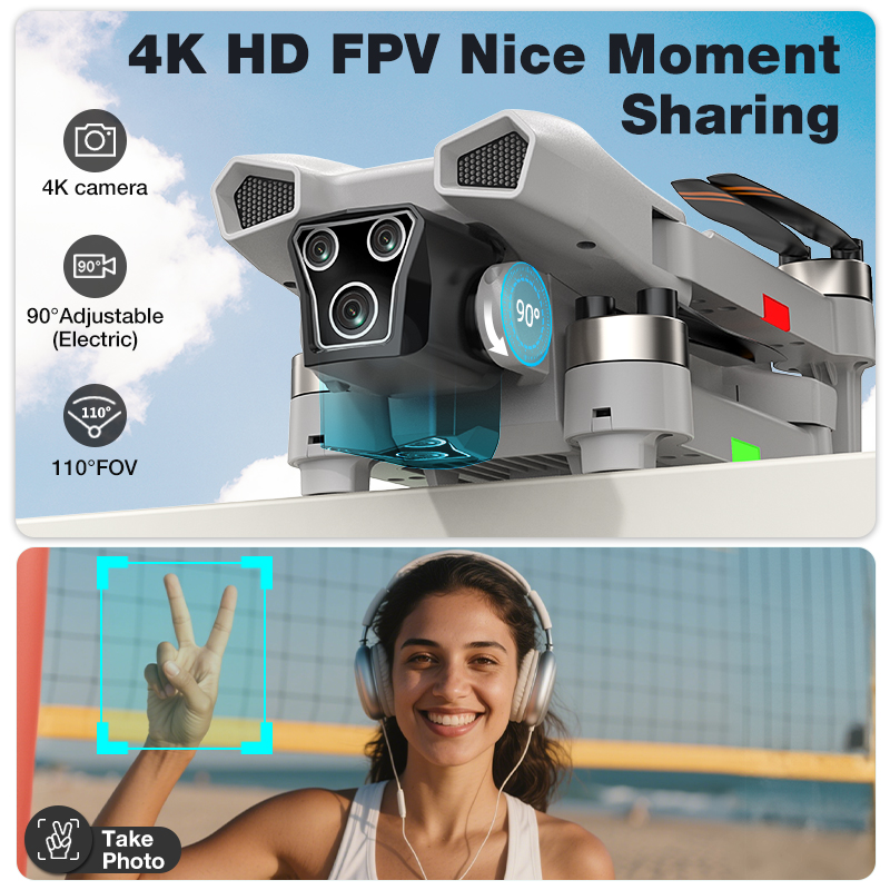 NEW Hot L017 Pro Drone Brushle - Drone Gimbal 2 Axis reseña y precio