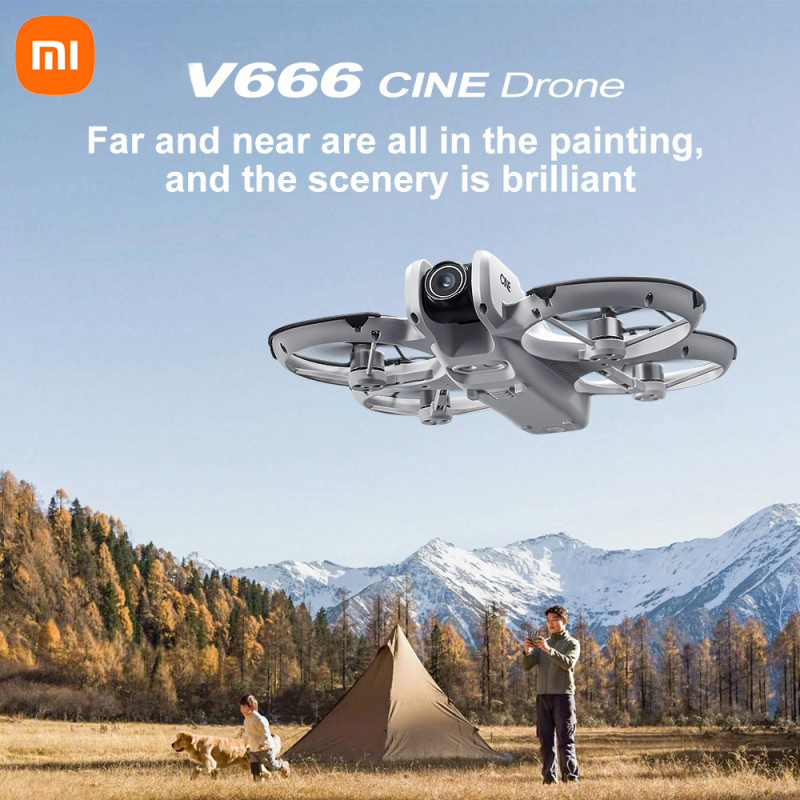 Xiaomi V666 Drone 8K Aerial HD - Drone Gimbal Brushless reseña y precio